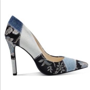 Jessica Simpson denim pumps
